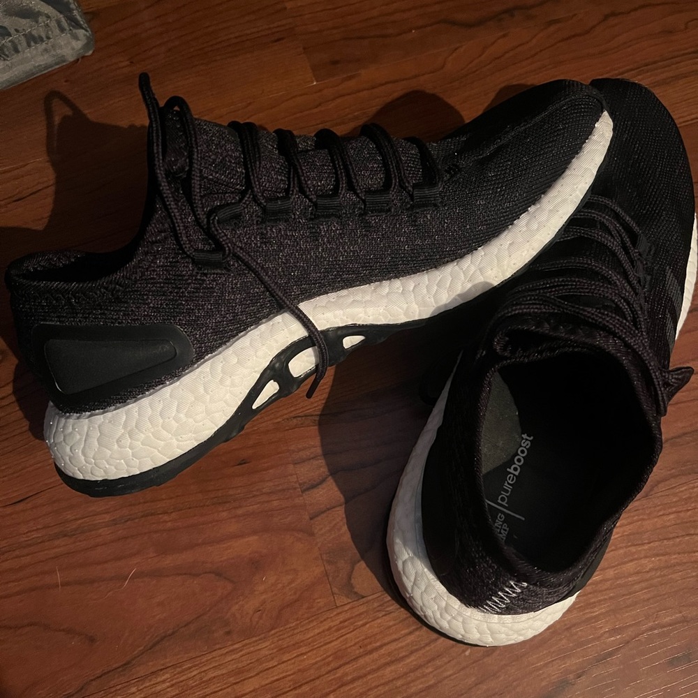 Adidas Pureboost Reigning Champ colab. CORE BLACK